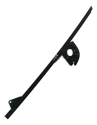 Canaleta Guia Vídro Dianteira Esquerdo Citroen C3 2003 2012 Preto