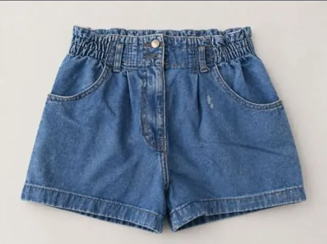 short jeans feminino cintura alta avenida jeans - tam 38