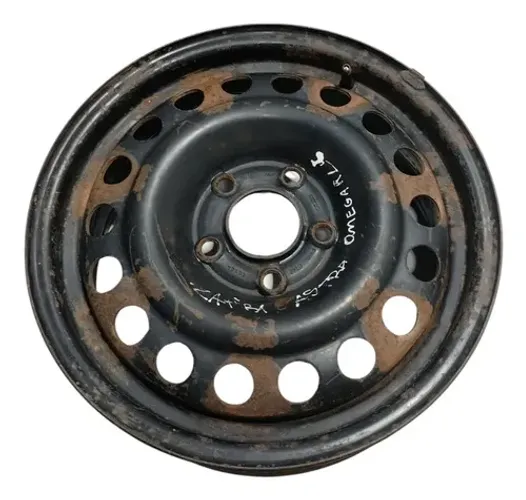 Roda Ferro Aro 15 Chevrolet Zafira Astra Vectra 2.0 2001 Preto