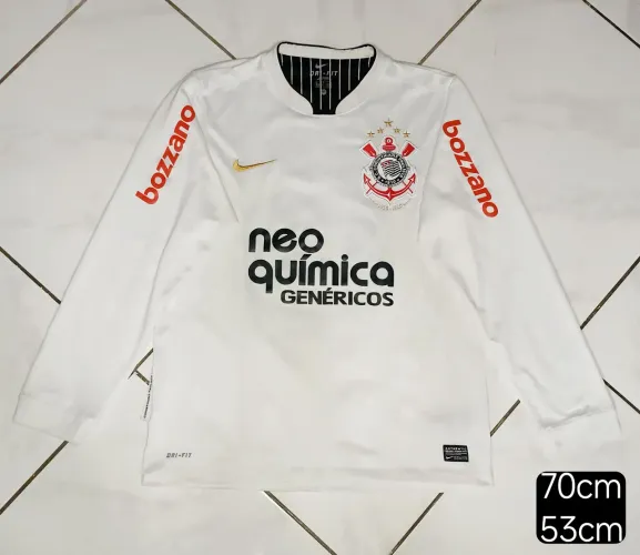 CAMISA CORINTHIANS 2010 CENTENÁRIO MANGA LONGA