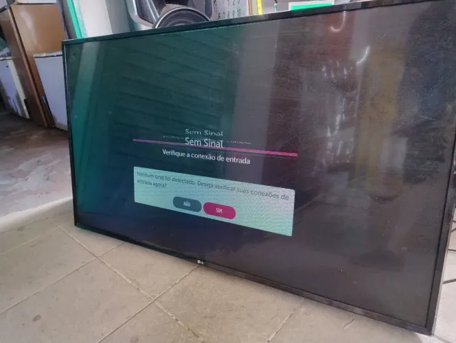 TV LG 49 LED Defeito