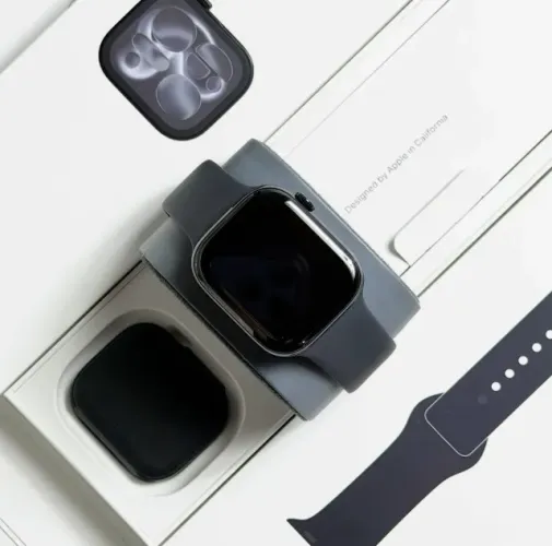 Apple Watch 11 46mm Jet Black Novo Lacrado