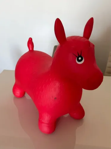 Cavalinho Pula Pula Vermelho