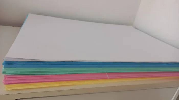 Cartolinas Pacote 80un