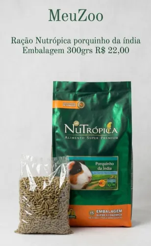 Ração para porquinho da india 