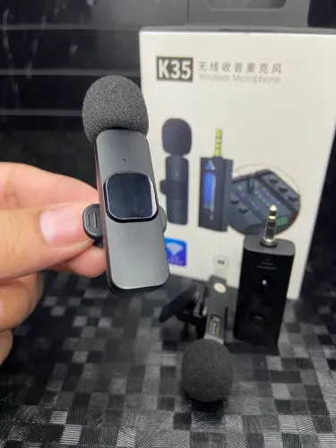 Microfe de lapela sem fio - para celular - entrega grátis