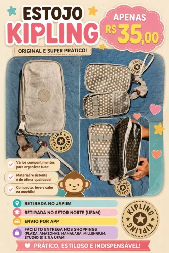 Estojo Kipling