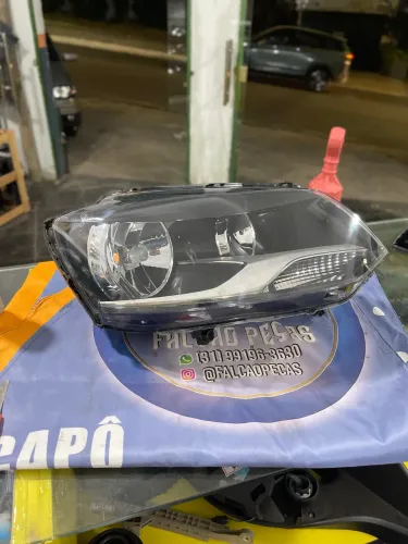 Farol Direito Passageiro Foco Duplo Fox 2011/2015