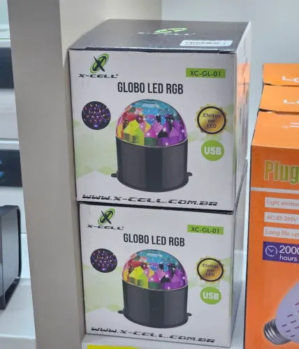 Globo de Luz de Led RGB.
