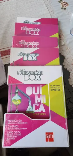 Ser Protagonista BOX sm Química Ensino Médio Aluno | Como Novo