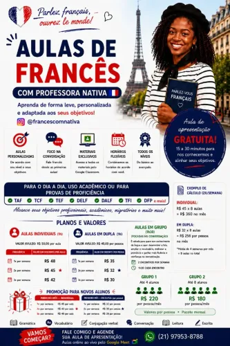 Aulas de Francês