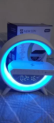 Caixa de Som Wireless - Carregador LED