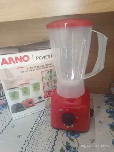 Liquidificador Arno 55Ow 2 litros 220V vermelho 