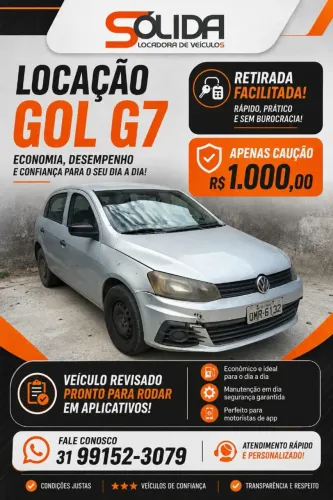 Locação de Veículos para motorista de Aplicativo UBER e 99