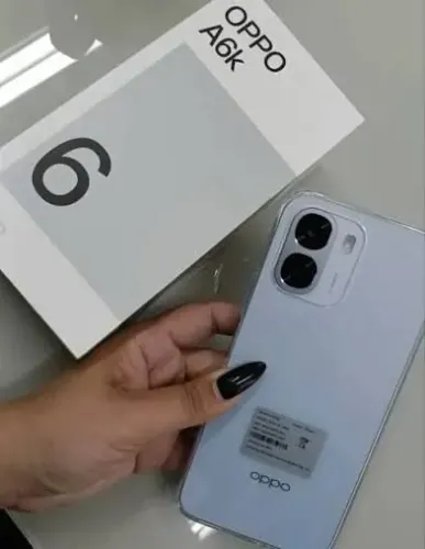 Celular oppo A6k 4G 256 gigas novo.