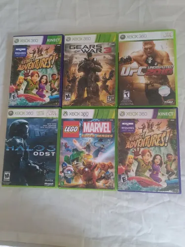 Jogos originais Xbox -360 _( Lote )