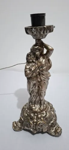 Abajur Luminária Estátua Vintage