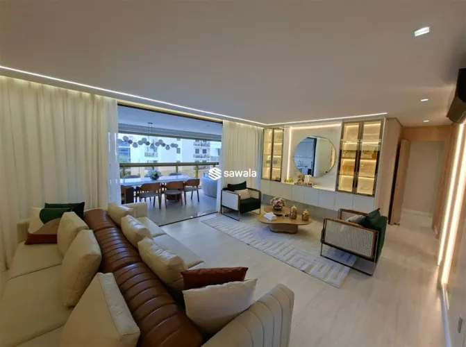 Magnifico 4 Suites no Royal Blue - Todo Mobiliado e Reformado - Vista Jardim e Lazer