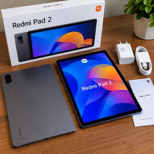 *Tablet* ?Redmi Pad 2 8/256gb - *R$1.430* ?cinza
