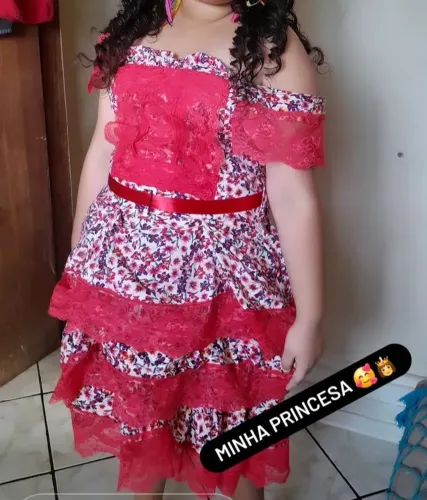 Vestido de festa junina 