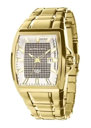 Relógio Technos Masculino Classic Solar Dourado