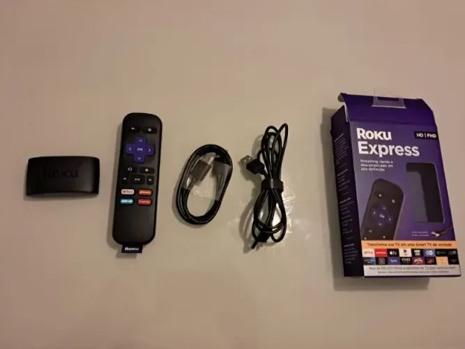 Dispositivo de Streaming Full HD Roku Express Wi-Fi Dual Band HDMI