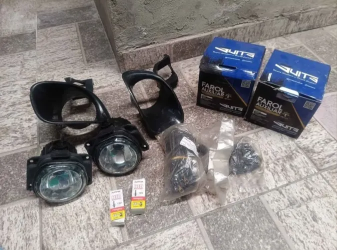 Kit farol de milha, Palio, Siena e Strada g2