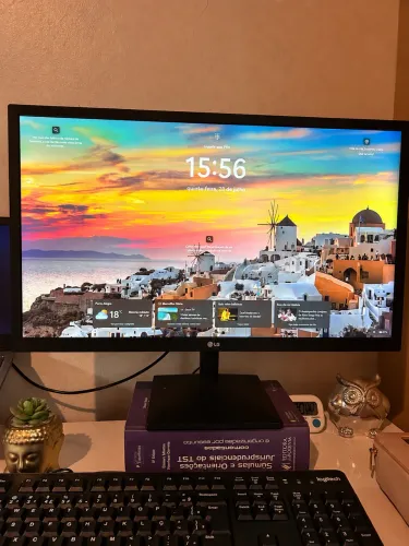 Monitor LG 24 Full HD LED IPS - Modelo 24MK430H-B