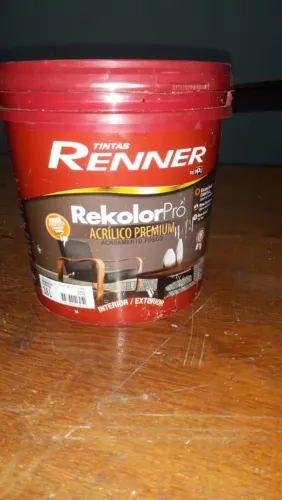 VENDO TINTA ACRÍLICA BRANCA FOSCA