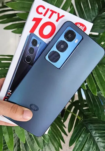 Telefone Lançamento ITEL City 100 - 256GB/4RAM -- Azul + Entrega Grátis