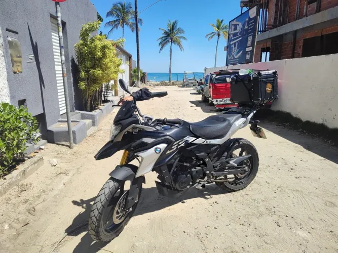 Moto BMW 310 GS, Preta