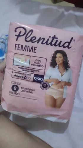 Absorvente pós parto plenitud