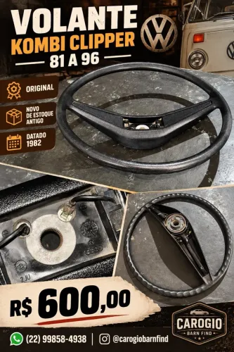 Volante Kombi Original Vw Novo Estoque Antigo