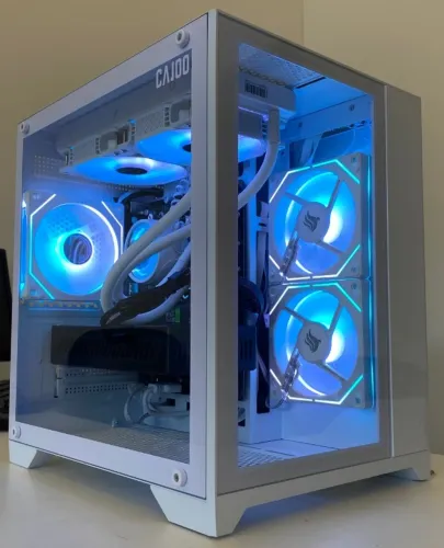 Pc Gamer Ryzen 5 5500 32GB ram nvme 1tb RX 580 8gb- Loja física