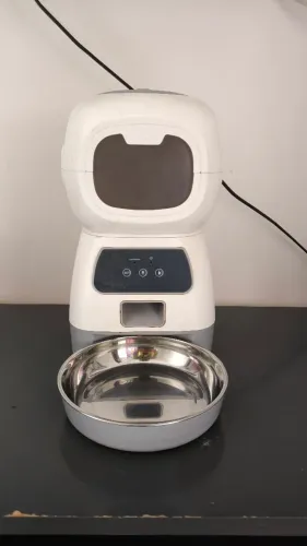 Alimentador inteligente, com Wifi automático para cães e gatos