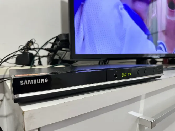 Dvd Player Videokê Samsung C360KS C/ Microfone