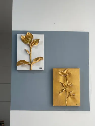Quadro decorativo artesanal - Pintura à mão