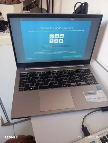 Notebook Samsung Book E20 15,6" 4GB RAM HD 500GB