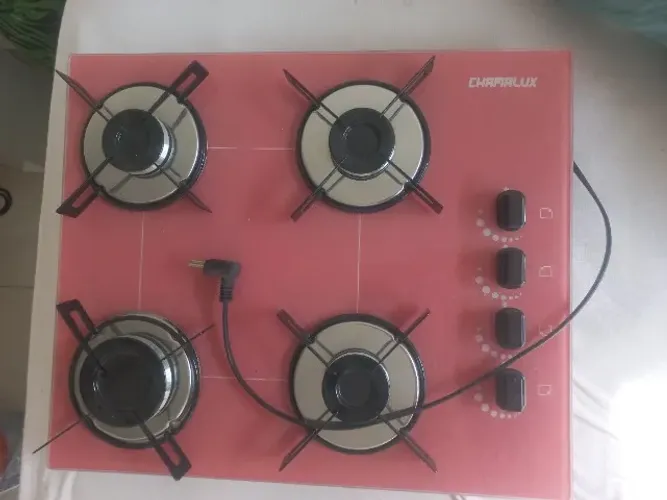 coktop chamalux 4 bocas novo oportunidade.