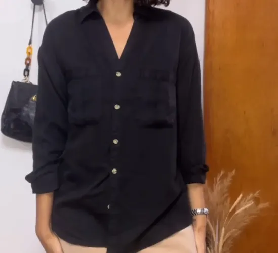 Blusa social feminina 