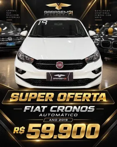 Fiat Cronos Drive GSR 1.3 8V Flex 2019