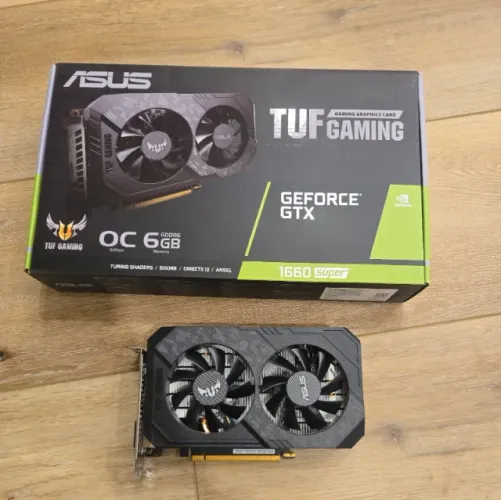 Placa de Vídeo ASUS TUF Gaming GeForce GTX 1660 Super 6GB GDDR6