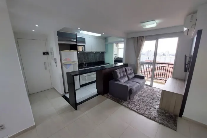 Locação Apartamento Mobiliado, 2 quartos, 60m² - 850m² do metrô Jabaquara, 1 vaga
