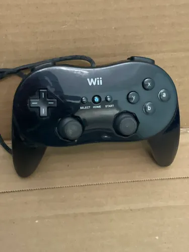 controle Wii Classic Controller Pro ( usado / funcionando )