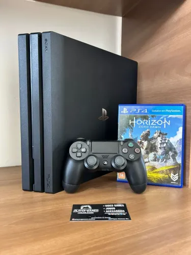 Playstation 4 Pro 4k Memória 1TB (Aceito Cartão)