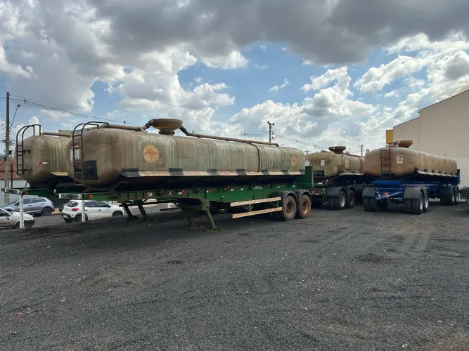 Rodotrem Tanque de Fibra Vinhaça