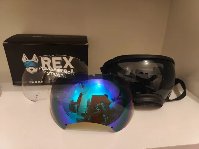 Óculos de Proteção Canina Rex Specs V2 (Tam. Large) + 4 Lentes Extras