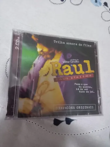 CD duplo novo lacrado Raul Seixas O Início O Fim O Meio Trilha Sonora do Filme 28 músicas