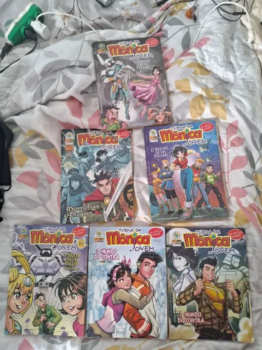Mangás/Gibis da turma da mônica jovem vol 6, 7, 8, 29, 30 e 38