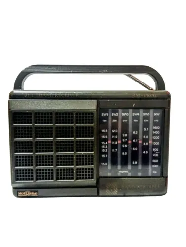 Rádio antigo Motobrás RM-P63AC 6 faixas